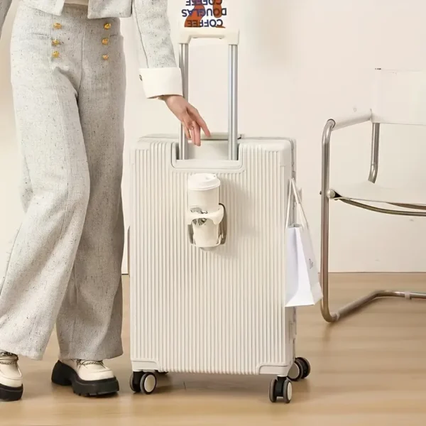 Spacious Aluminum Frame with a Front Opening Trunk