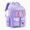 Cosmic Trendy Unisex Backpack  Large Capacity Lightweight Shoulder Bag in Purple