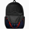 3 Piece Neon Spider Series Print Backpack Set